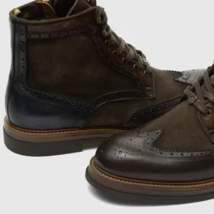 Ambitious Boots | Casual*BTR Brouge Boot 12432B -BROWN