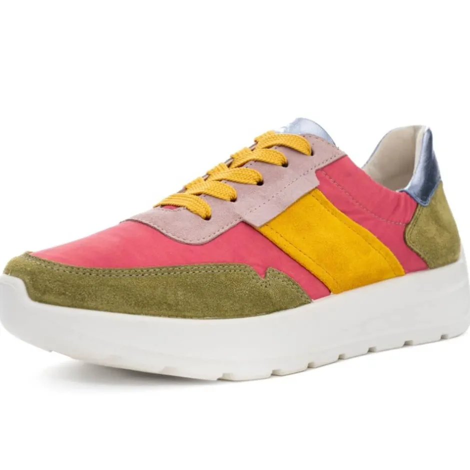 ara_new_york_sneakers__hf_0.webp ARA Casual Shoes | Trainers*New York Sneakers 12-25116 H-Fit-CANDY PINK