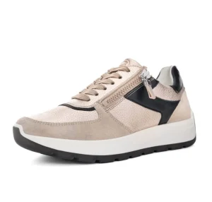 ARA Casual Shoes | Trainers*New York Trainers 12-25112 H-Fit Gold Black Shell