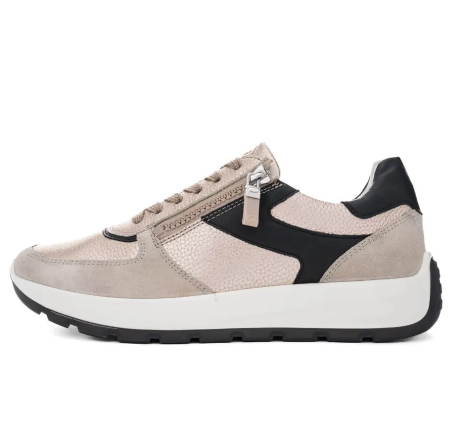 ara_new_york_trainers__hf_3.webp ARA Casual Shoes | Trainers*New York Trainers 12-25112 H-Fit Gold Black Shell