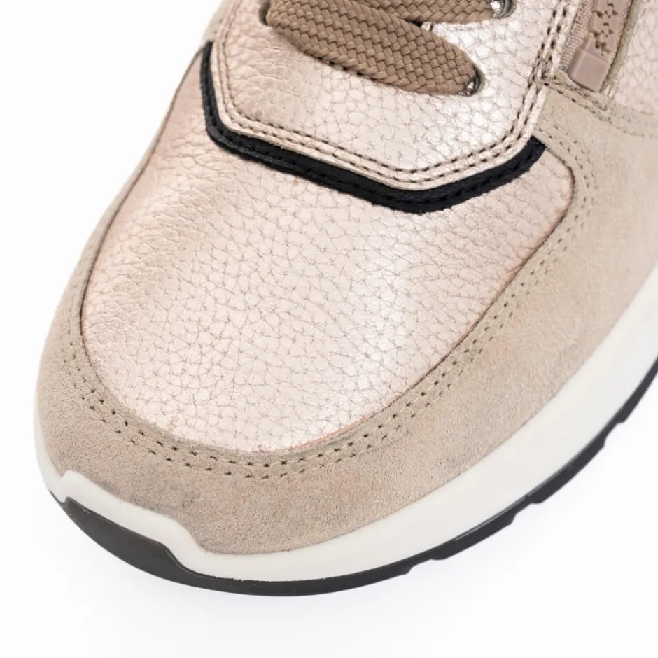 ara_new_york_trainers__hf_7.webp ARA Casual Shoes | Trainers*New York Trainers 12-25112 H-Fit Gold Black Shell