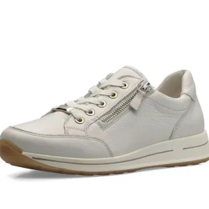 ARA Wide Fit | Casual Shoes*Osaka 2.0 H Fit Leather Trainers 12-24801-CREAM