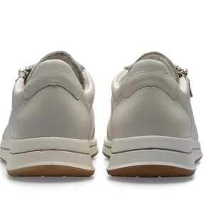 ARA Wide Fit | Casual Shoes*Osaka 2.0 H Fit Leather Trainers 12-24801-CREAM