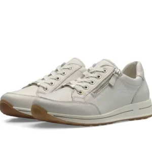 ARA Wide Fit | Casual Shoes*Osaka 2.0 H Fit Leather Trainers 12-24801-CREAM