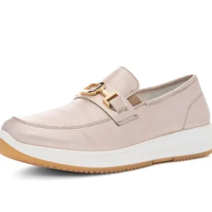 ARA Wide Fit | Casual Shoes*Osaka 3 Leather Loafers 12-25528 -GOLD