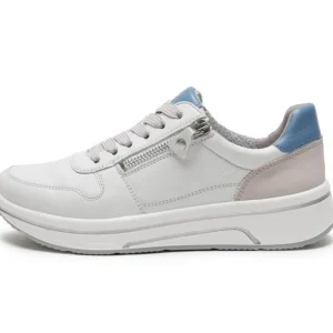 Ara Wide Fit | Casual Shoes*Sapporo 12-27540-19 H-Fit-NEBBIA,COOL BLUE, PEBBLE
