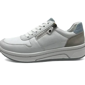 Ara Wide Fit | Casual Shoes*Sapporo 12-27540-04 H-Fit-WHITE, AQUA, PEBBLE