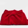 Beck Sondergaard All Bags*Becksöndergaard Velvet Clutch Bonita Bag Savvy Red