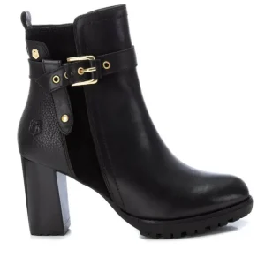 Carmela Ankle Boots*16104501 Block Heel Ankle Boot-BLACK