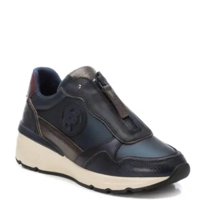 Carmela Casual Shoes | Trainers*161830 Centre Zip Trainer-NAVY