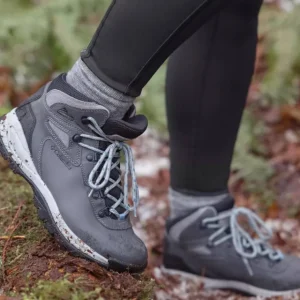 Columbia Waterproof Shoes And Boots | Walking Shoes*Women's Newton Ridge™ Plus Waterproof Hiking Boot Quarry Grey, Cool Wave