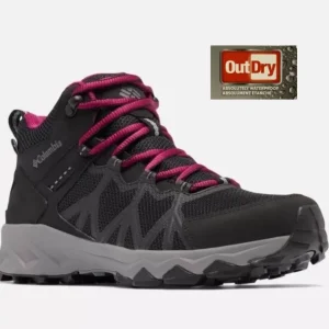 Columbia Waterproof Shoes And Boots | Walking Shoes*Women's Peakfreak™ II Mid Outdry™ Walking Boot Black, TI Grey Steel