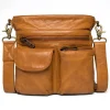 Depeche. All Bags*Depeche Leather Crossbody 15350-COGNAC