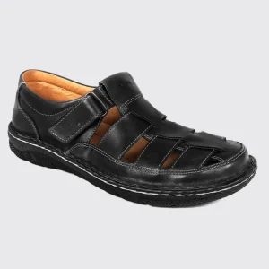 Dubarry Sandals*BARTA Gents Sandal-BLACK