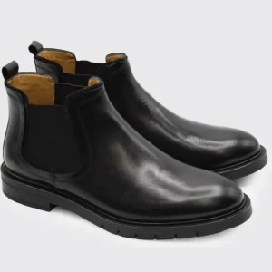 Dubarry Boots | Casual*Smythy Leather Chelsea Boot-BLACK