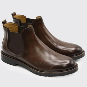 Dubarry Boots | Casual*Smythy Leather Chelsea Boot-BROWN