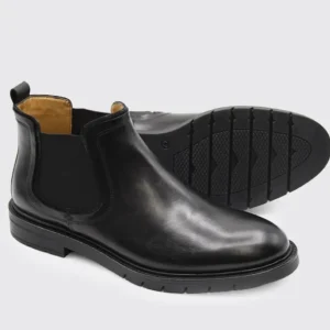Dubarry Boots | Casual*Smythy Leather Chelsea Boot-BLACK