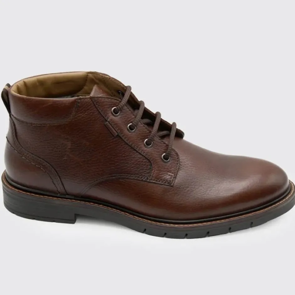 dubarry_stallone_leather__0.webp Dubarry Boots | Casual*Stallone Leather Ankle Boot-BROWN