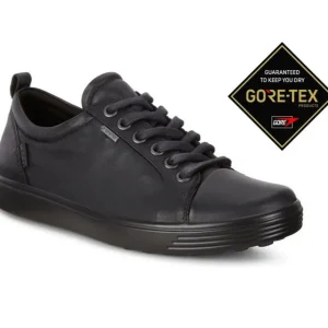 ECCO Waterproof Shoes And Boots | Walking Shoes*Soft 7 Gore-Tex 440303-BLACK
