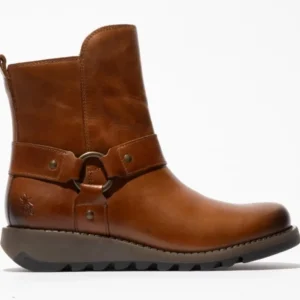 Fly London Ankle Boots*SOCH136FLY-BROWN