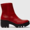 Fly London Ankle Boots*TOOR513 FLY Ankle Boot-RED