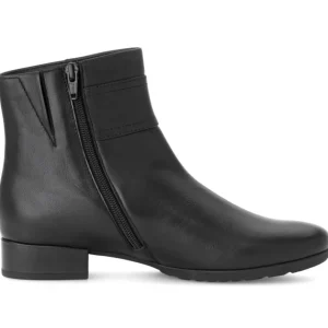GABOR Wide Fit | Ankle Boots*52.712 Balm H Fit-BLACK