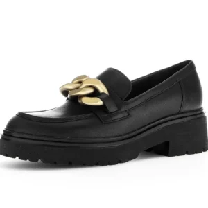 GABOR Casual Shoes | Loafers*55.230 Hayseed BLACK LEATHER