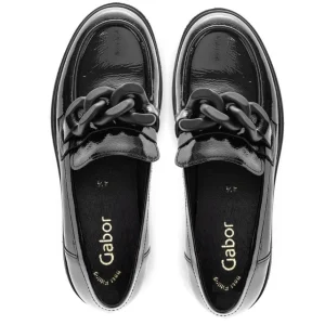 GABOR Casual Shoes | Loafers*55.230 Hayseed BLACK PATENT