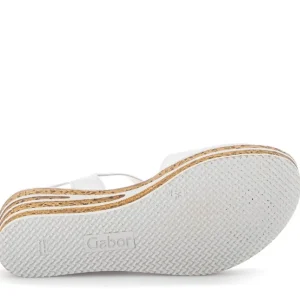 GABOR Casual Shoes | Sandals*44.651 Twril Platform Sandal-WHITE