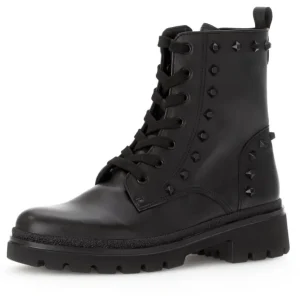 GABOR Ankle Boots*Black Leather Biker Boot 52.746 Gegner
