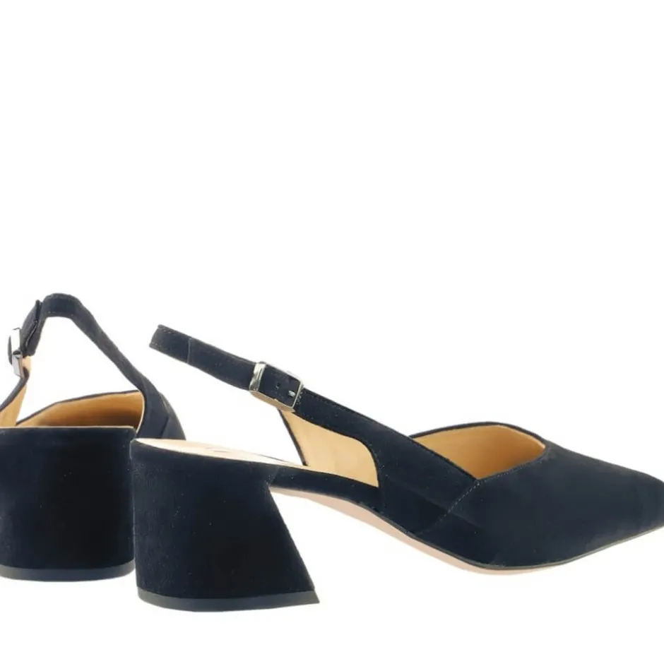 hogl_laura_suede_slingbac_2.webp Hogl Sandals | Heels*Laura Suede Slingback 10 4612-NAVY