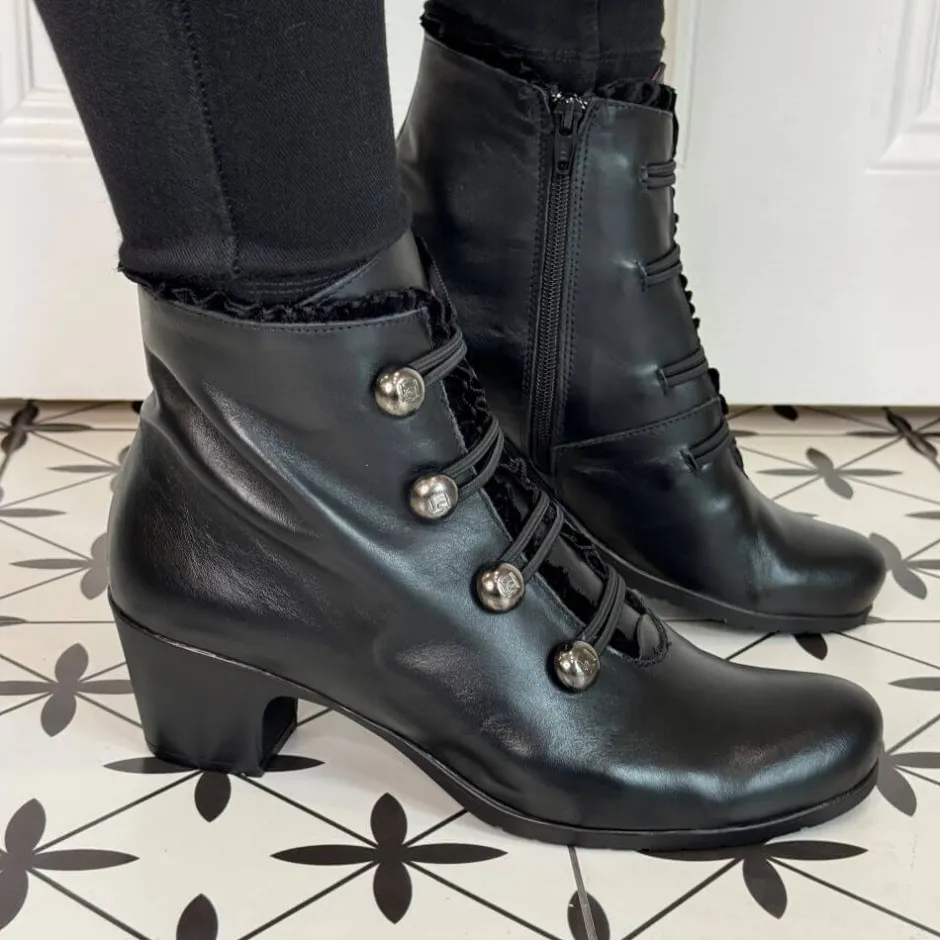 jose_saenz_l_block_heelbl_0.webp Jose Saenz Heels | Ankle Boots*5176-L Block Heel-BLACK