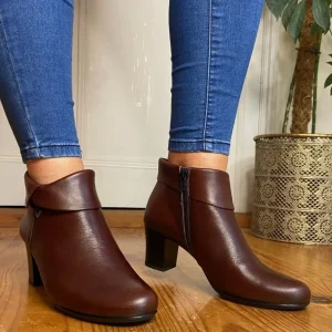 Jose Saenz Ankle Boots*5121-TAN
