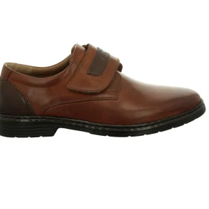 JOSEF SEIBEL Wide Fit | Casual*Alastair 02 Velcro Extra Wide-COGNAC