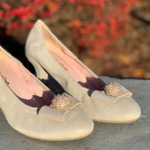 Le Babe Mother Of The Bride Shoes | Heels*1355-GOLD