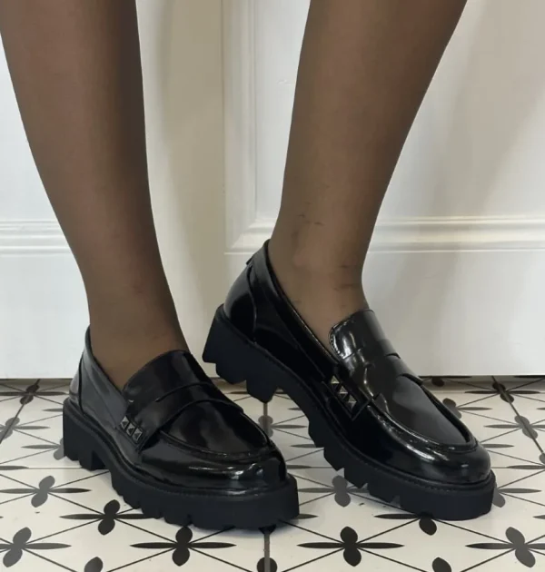 Lodi Casual Shoes | Loafers*CE5142 Leather Loafer-BLACK