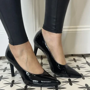Lodi Heels*RINATA Court Shoe-BLACK