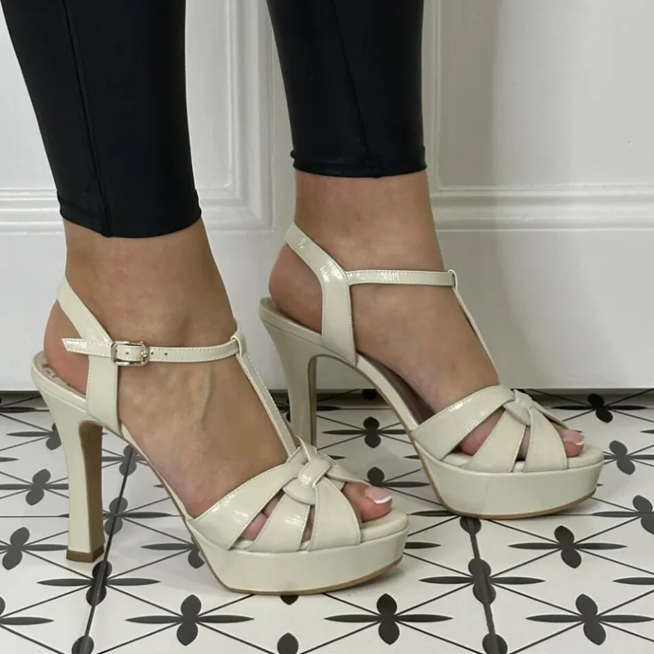 lodi_taran_platform_leath_2.webp Lodi Sandals | Heels*TARAN Platform Leather Sandals-COTTON