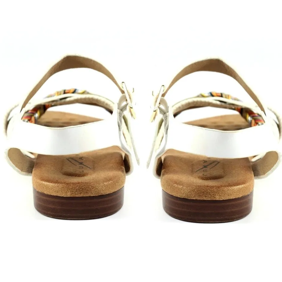 lunar_louisawhite_4.webp Lunar Sandals*LOUISA-WHITE