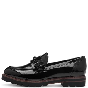 MARCO TOZZI Casual Shoes | Loafers*2-24704 Chunky Patent Loafer-BLACK