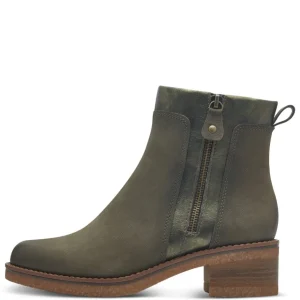 MARCO TOZZI Ankle Boots*2-25064 Leather Ankle Boot-KHAKI