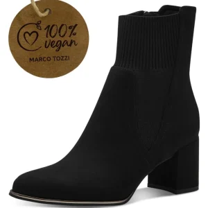 MARCO TOZZI Casual Shoes | Ankle Boots*2-25392 Sock Boot-BLACK