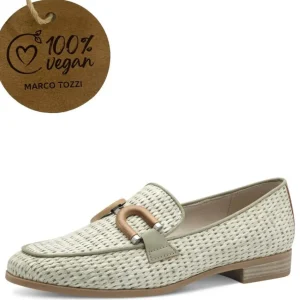 MARCO TOZZI Casual Shoes | Loafers*2-24221 Vegan Loafer Moss Green