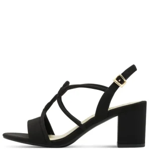 MARCO TOZZI Sandals | Heels*Heel Vegan Sandal 2-28308 -BLACK