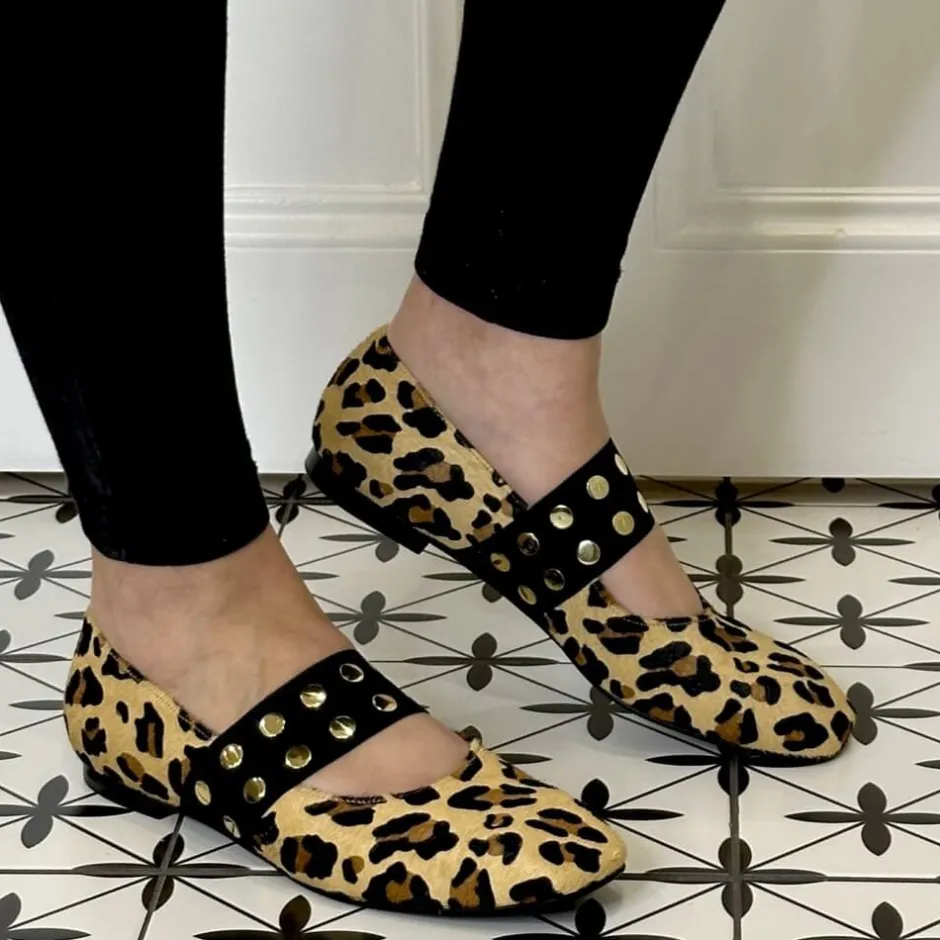 marian__ballerinaleopard__1.webp Marian Casual Shoes | Loafers*24015 Ballerina-Leopard Print