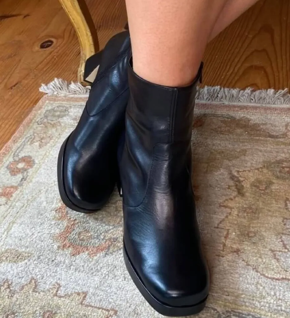marian__platform_ankle_bo_2.webp Marian Heels | Ankle Boots*65802 Platform Ankle Boot-BLACK