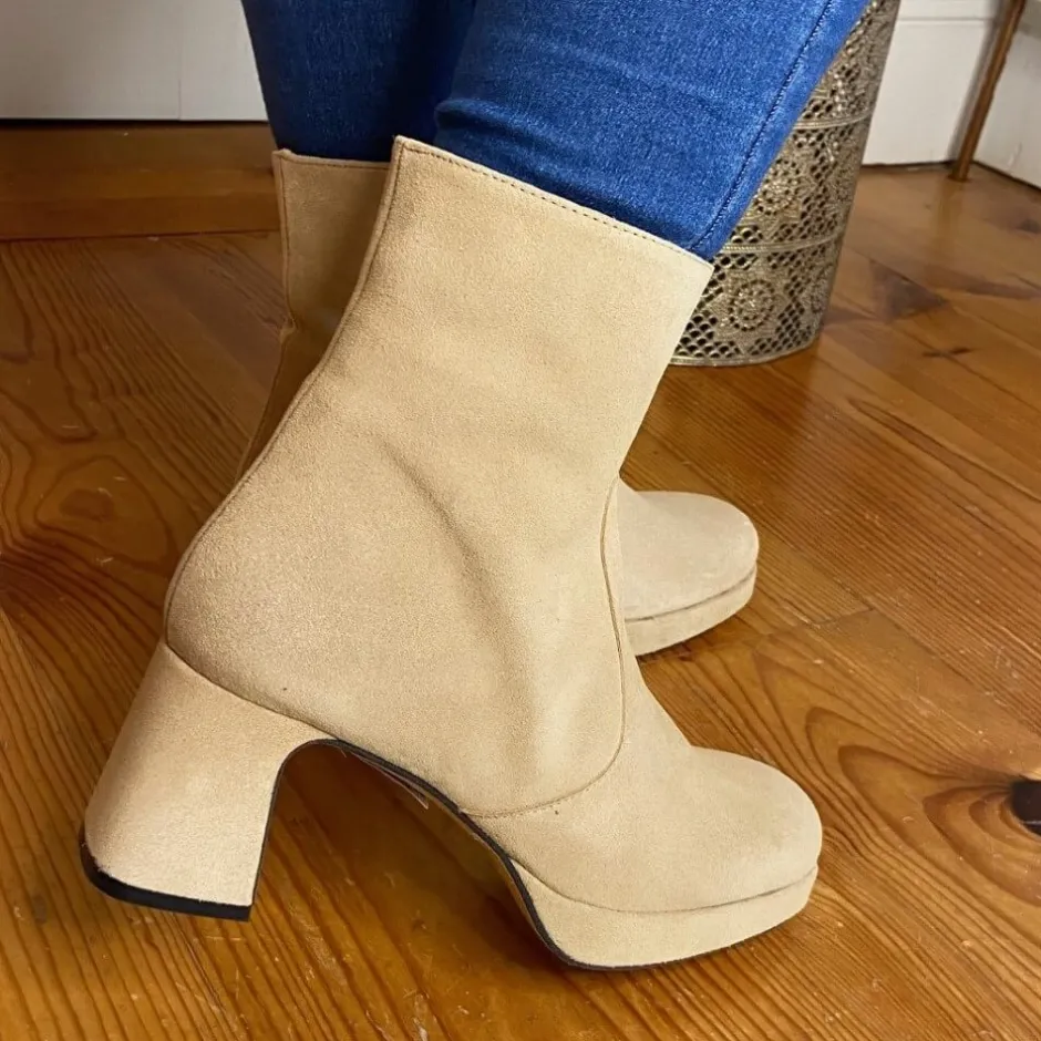 marian__platform_beige_2.webp Marian Heels | Ankle Boots*65802 Platform -BEIGE