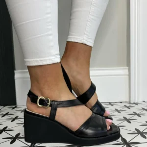 Marian Sandals | Wedges*62901 Wedge Sandal -BLACK