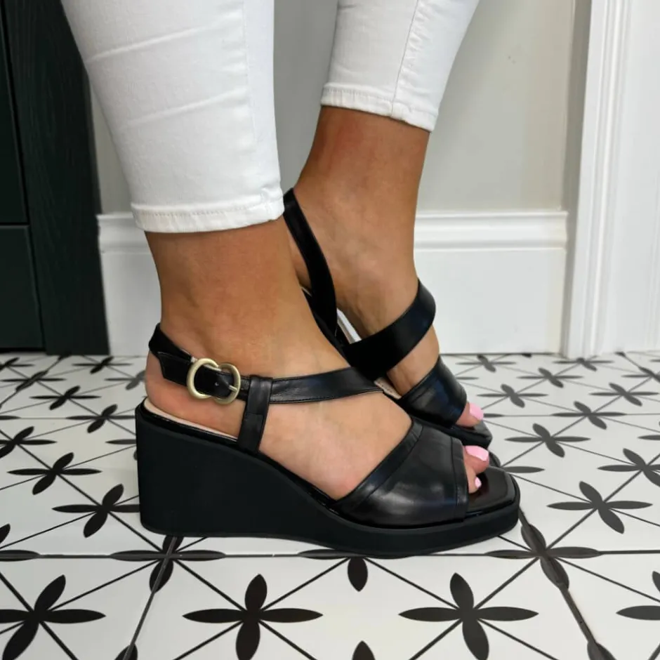 marian__wedge_sandal_blac_4.webp Marian Sandals | Wedges*62901 Wedge Sandal -BLACK