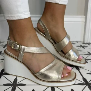 Marian Sandals | Wedges*62901 Wedge Sandal -GOLD